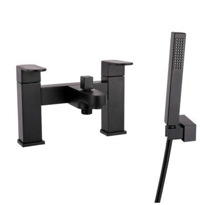 Dezine Indus Black Bath Shower Mixer