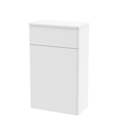 Dezine Loire 2.0 500mm Satin White WC Unit Price Comparisons | Compare The Build