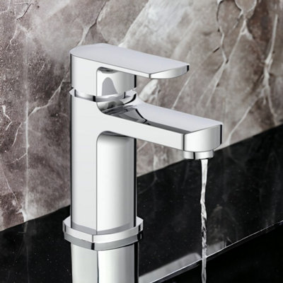 Dezine Pearl Mini Basin Mixer with Push Button Waste Price Comparisons | Compare The Build