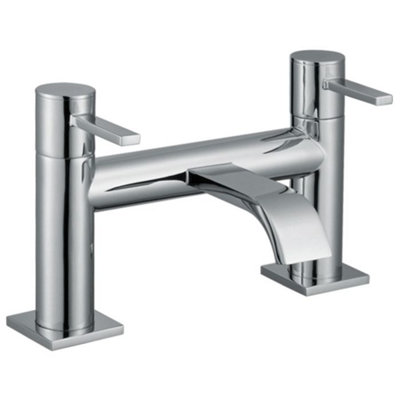 Dezine Purus Bath Filler Deck Mounted Chrome