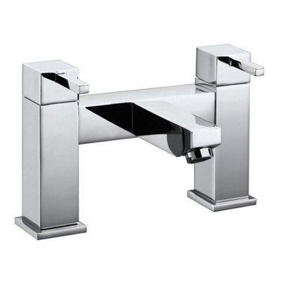 Dezine Rio Bath Filler Chrome Deck Mounted