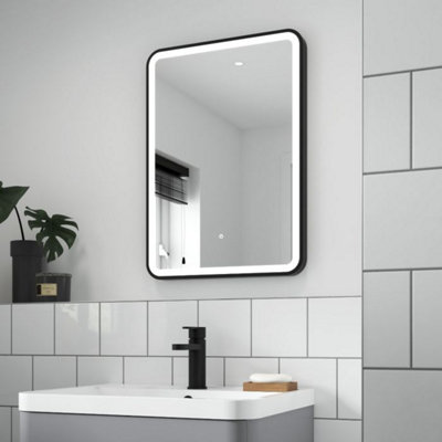 Dezine Storm 500 x 700mm LED Touch Sensor Mirror Price Comparisons | Compare The Build