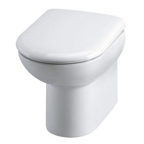 Dezine Tamar Back To Wall Toilet with Soft Close Seat