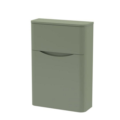 Dezine Thames 550mm Satin Green WC Unit