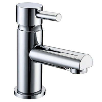 Dezine Tigris Basin Mixer with Push Button Waste