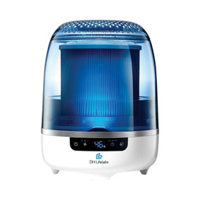 DH Lifelabs Aaira + Humidifier Air Purifier with The Power of HOCl - Blue