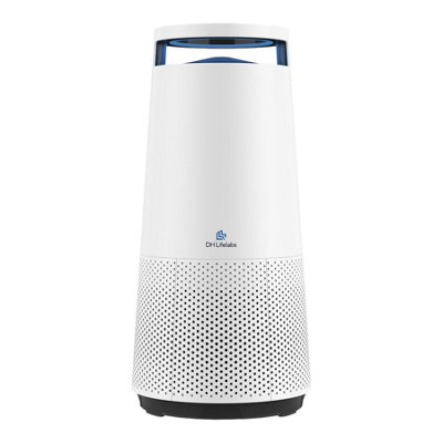 DH Lifelabs Sciaire Mini + HEPA Air Purifier with PlasmaShield™ Technology plus H13 True HEPA Filter - White