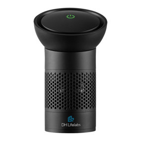DH Lifelabs Sciaire Portable Air Purifier with PlasmaShield™ Technology - Black