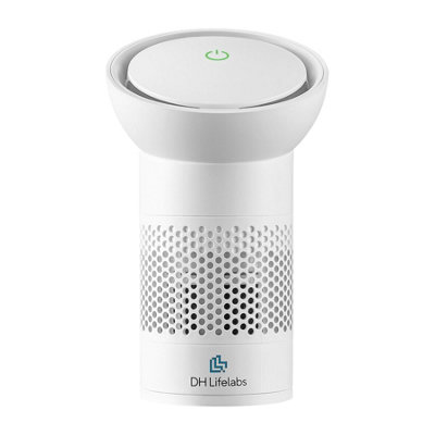 DH Lifelabs Sciaire Portable Air Purifier with PlasmaShield™ Technology - White