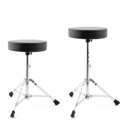 DHW35-CM Single Braced Drum throne - Drum stool with Padded Seat