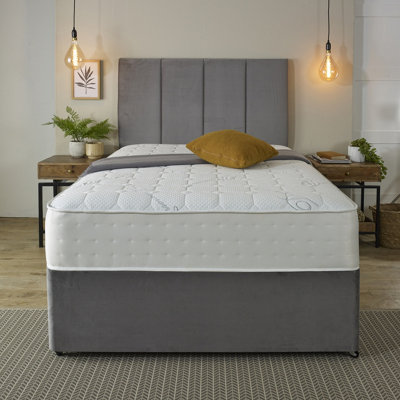 Diamond Collection 1000 Memory Foam and Pocket Spring Mattress 4ft6 Double (135cm x 190cm)