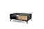 Diamond Collection Coffee Table Black and Oak