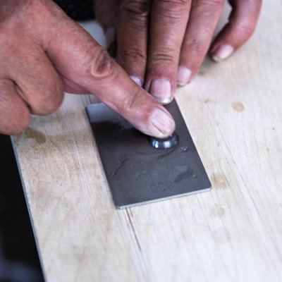 Diamond Credit Card Stone 3" x 2" 1000/6000 Grit James Barry Sharpening ECCSFF
