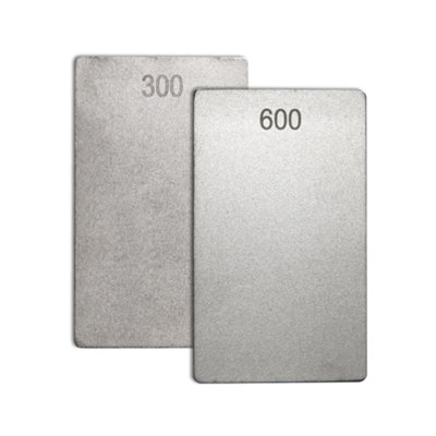 Diamond Credit Card Stone 3" x 2" 600/300 Grit James Barry Sharpening ECCFC