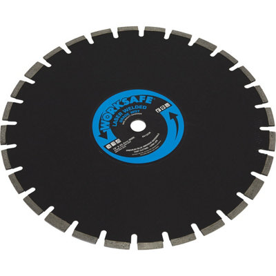 Diamond Cutting Blade - 450mm Diameter - 25mm Bore - Asphalt & Tarmac Cutting