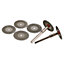 Diamond Cutting Disc Rotary Tool 6pc Mini & Drills Hobby Crafts