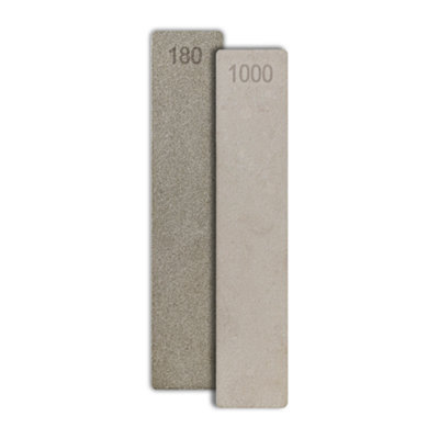 Diamond Extreme Pocket Stone File - 5" x 1" (125mm x 25mm) - 180 and 1000 Grit - EPSEXT