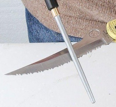 Diamond Pen File - 5.6" (143mm) - 600 Grit James Barry Sharpening EFPF
