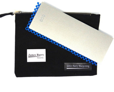 Diamond Sharpening Bench Stone 8" 600/180 Grit James Barry Sharpening E8GPBS