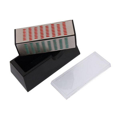 Diamond Sharpening Block Stone Chisel / Blade / Plane 4 Grits: Fine to Extra Course (Neilsen CT0826)