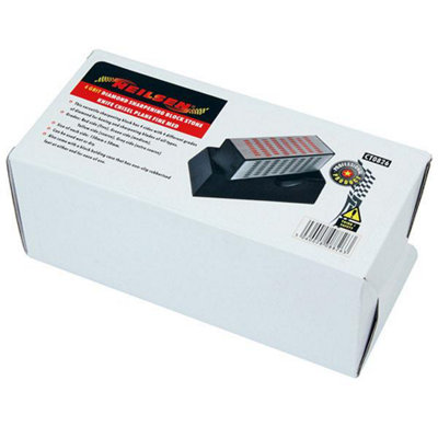 Diamond Sharpening Block Stone Chisel / Blade / Plane 4 Grits: Fine to Extra Course (Neilsen CT0826)