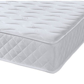 Diamond Wave 20cm Deep Plush Spring Mattress 3ft Single (90cm x 190cm)