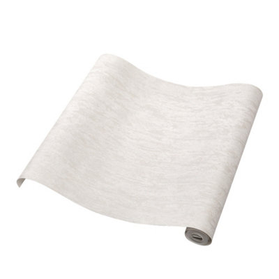 Diatomite Grey Wallpaper Modern Plain Effect Non Woven Fabric Wallpaper Roll 5m²