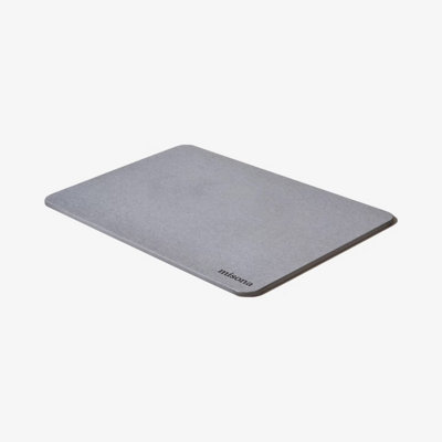 Diatomite Stone Bath Mat - Grey