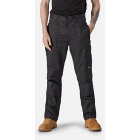 Dickies Action Flex Trade Work Trousers Black - 30S