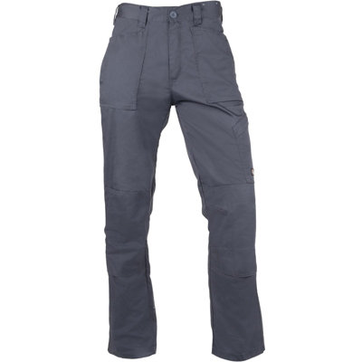 Dickies Action Flex Trade Work Trousers Grey - 32R