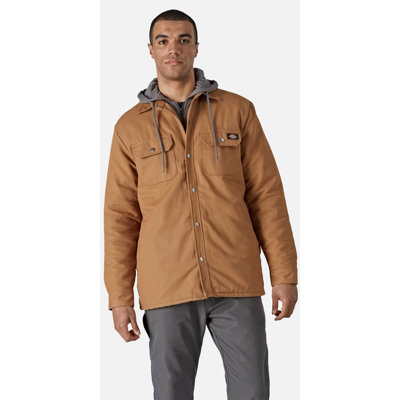 Dickies - Duck Shirt Jacket - Brown - Jacket - M