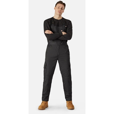 Dickies - Everyday Bib and Brace - Black - Coverall - XXXL