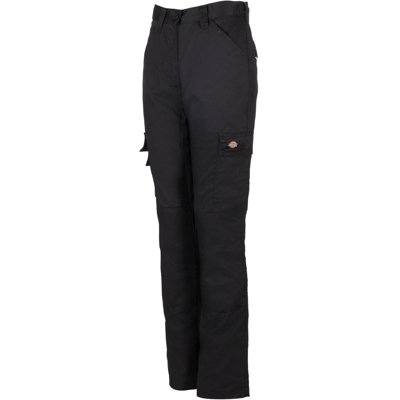 Dickies - Everyday Flex Trousers - Black - Trousers - Size 12