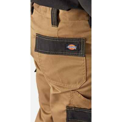Dickies × BOUTIQUE WORK TROUSERS 茶色 32 Dickies Everyday Work Trousers Khaki Brown - 32R