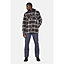 Dickies - Fleece Hood Flannel Shirt Jack - Black - Fleece - XL