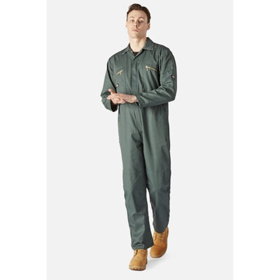 Dickies Mens Redhawk Coverall Green