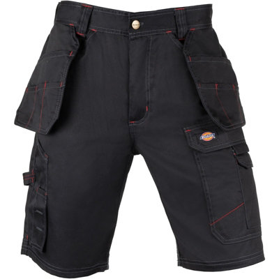 Dickies black work on sale shorts