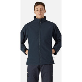 Dickies Waterproof Softshell Work Jacket Navy Blue - XL