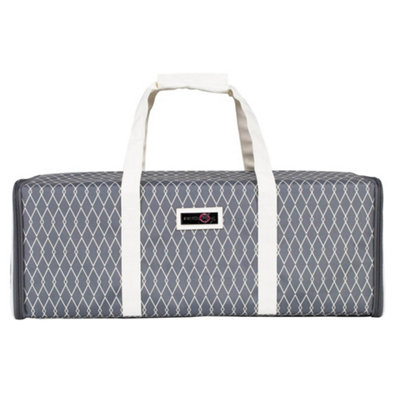 Diecut Machine Storage/carry case-Grey/Geometric Print-Everything Mary EVM12400-2