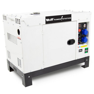 Diesel Generator Wolf 13.75KVA POWER STATION 19HP
