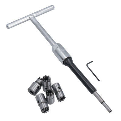 17 pcs Diesel Injector Seat Cutter Set