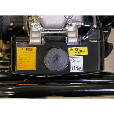 Diesel Powered Pressure Washer - 10hp Engine - 290bar - 5m Pressure Hose