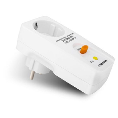 Differential circuit breaker plug for central socket for protection ...