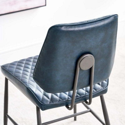 Digby Dining Chair - Dark Blue (Set of 2)
