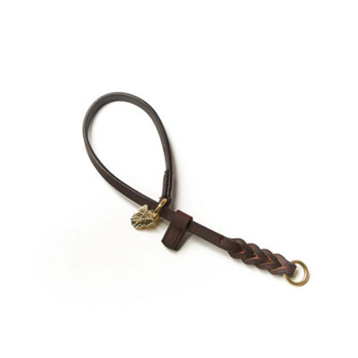 Digby & Fox Braided Leather Dog Collar Brown (XL) Price Comparisons | Compare The Build