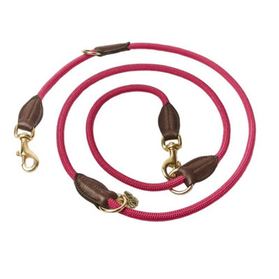 Digby & Fox Leather Dog Lead Pink (One Size) Price Comparisons | Compare The Build