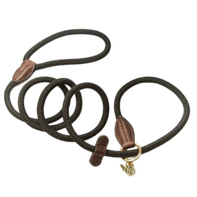 Digby & Fox Leather Dog Slip Lead Black (One Size) Price Comparisons | Compare The Build