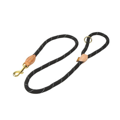 Digby & Fox Reflective Leather Trim Training Dog Lead Black (One Size) Price Comparisons | Compare The Build