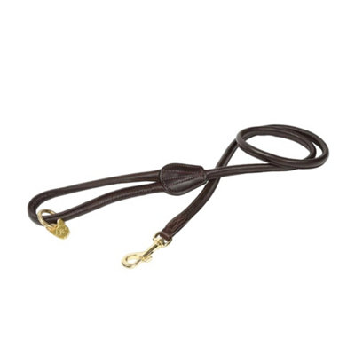 Digby & Fox Rolled Leather Dog Lead Brown (One Size) Price Comparisons | Compare The Build
