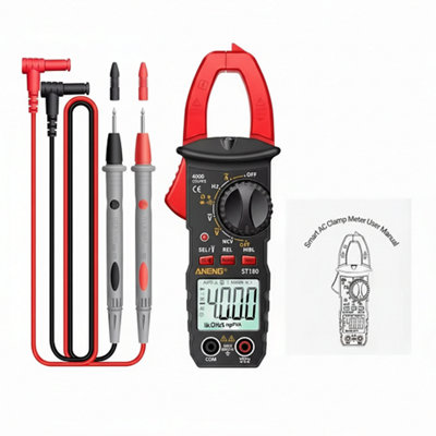 Digital AC Current Clamp Multimeter Tester